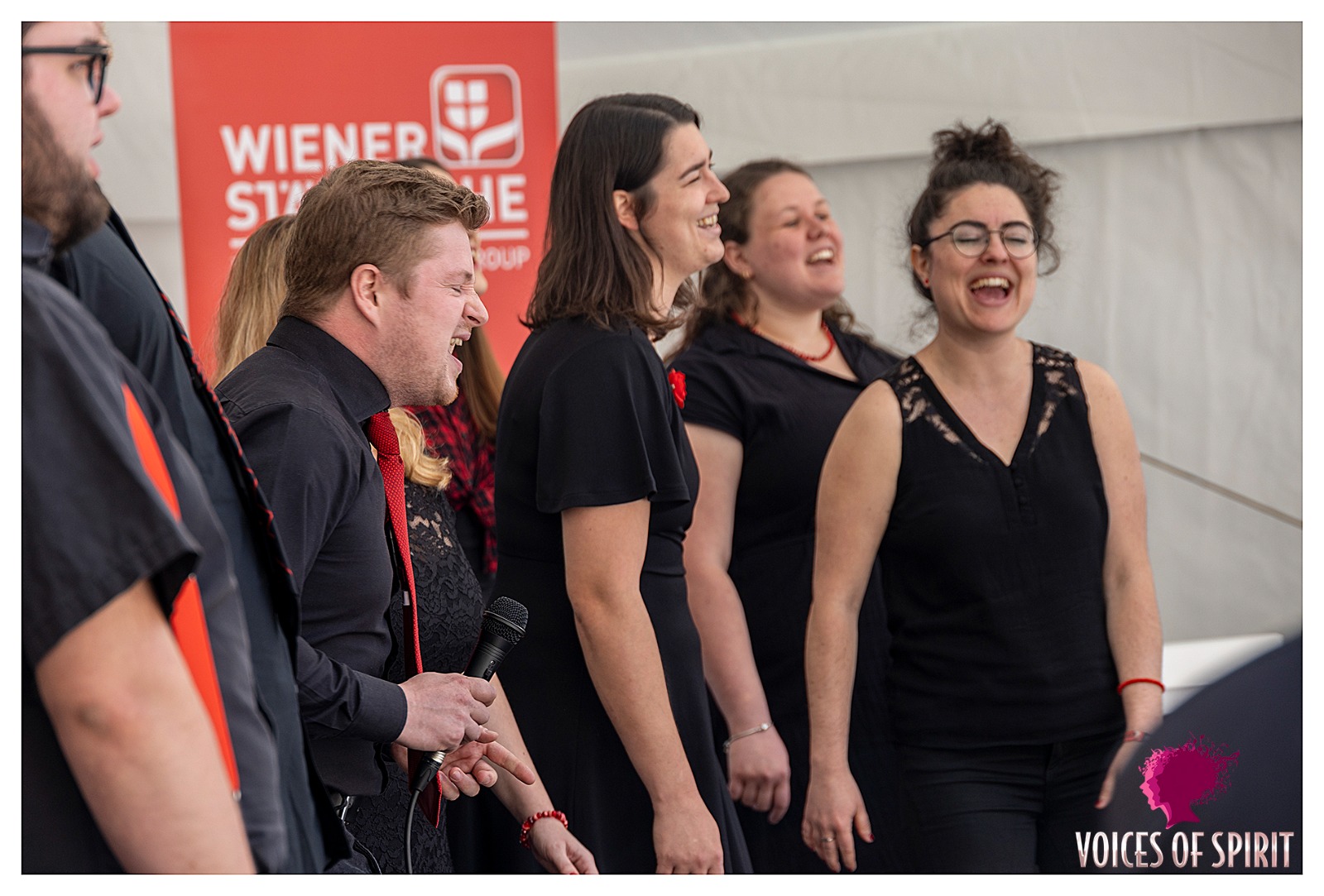 Das VOCAMUS Vocalensemble beim internationalen Chorfestival “Voices of Spirit” in Graz | Foto: Voices of Spirit